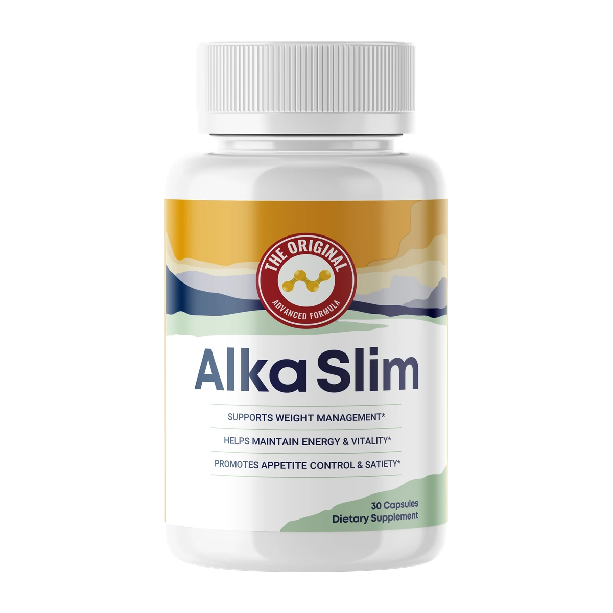 AlkaSlim Natural Metabolism & Weight Management Support Supplement